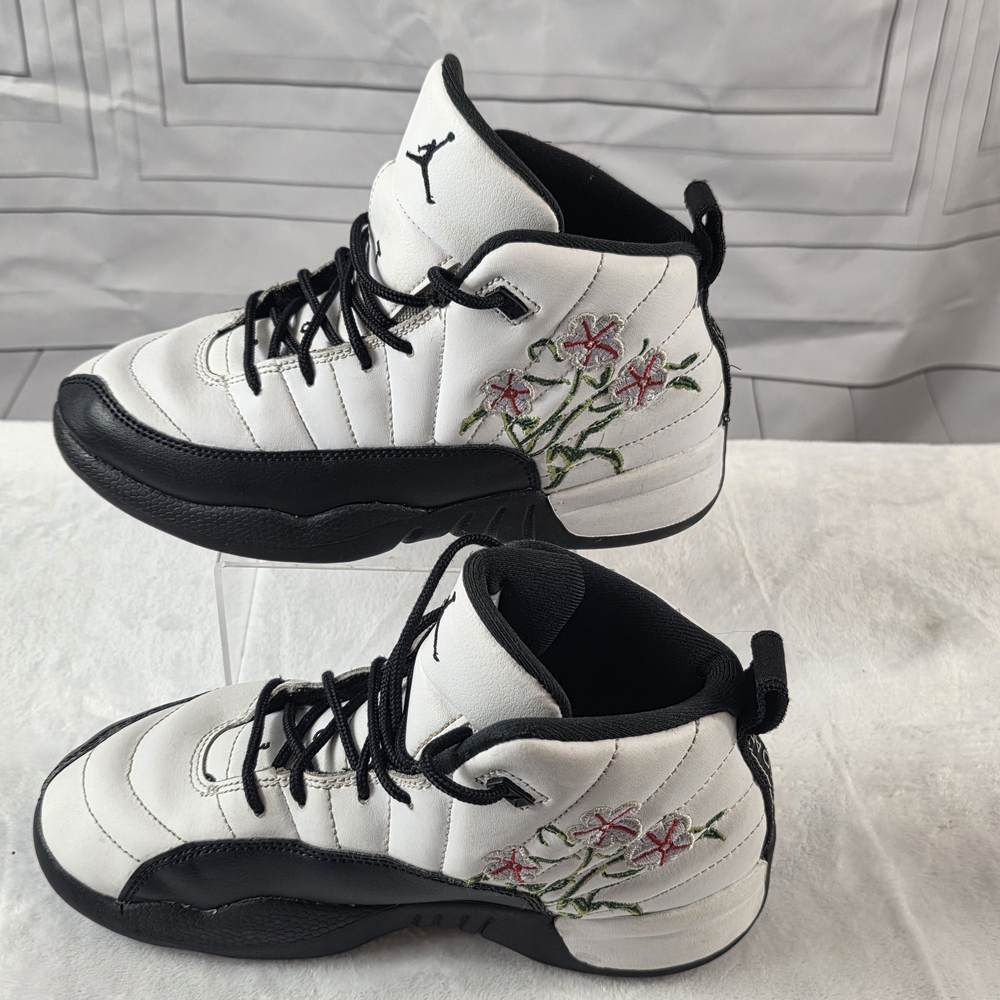Nike Air Jordan 12 Retro GS Floral 2022 Sz 3Y